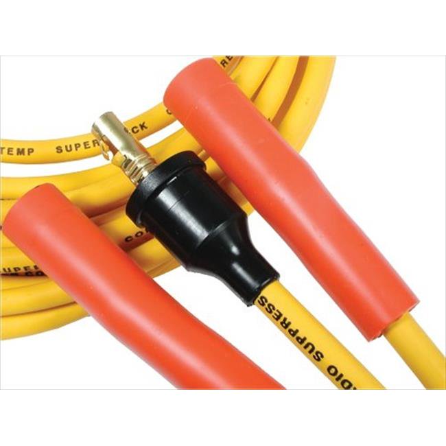 4021 8 Mm. 4000 Series Yellow Graphite Spark Plug Wire Set Walmart