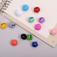 thumbnail image 4 of POINTERTECK 10Pcs Christmas Bells Assortment Kit Colorful Bell Charms Metal Craft Pendant Handmade Jewelry Keychain DIY Making Accessories Party Festival Decorations, 4 of 6