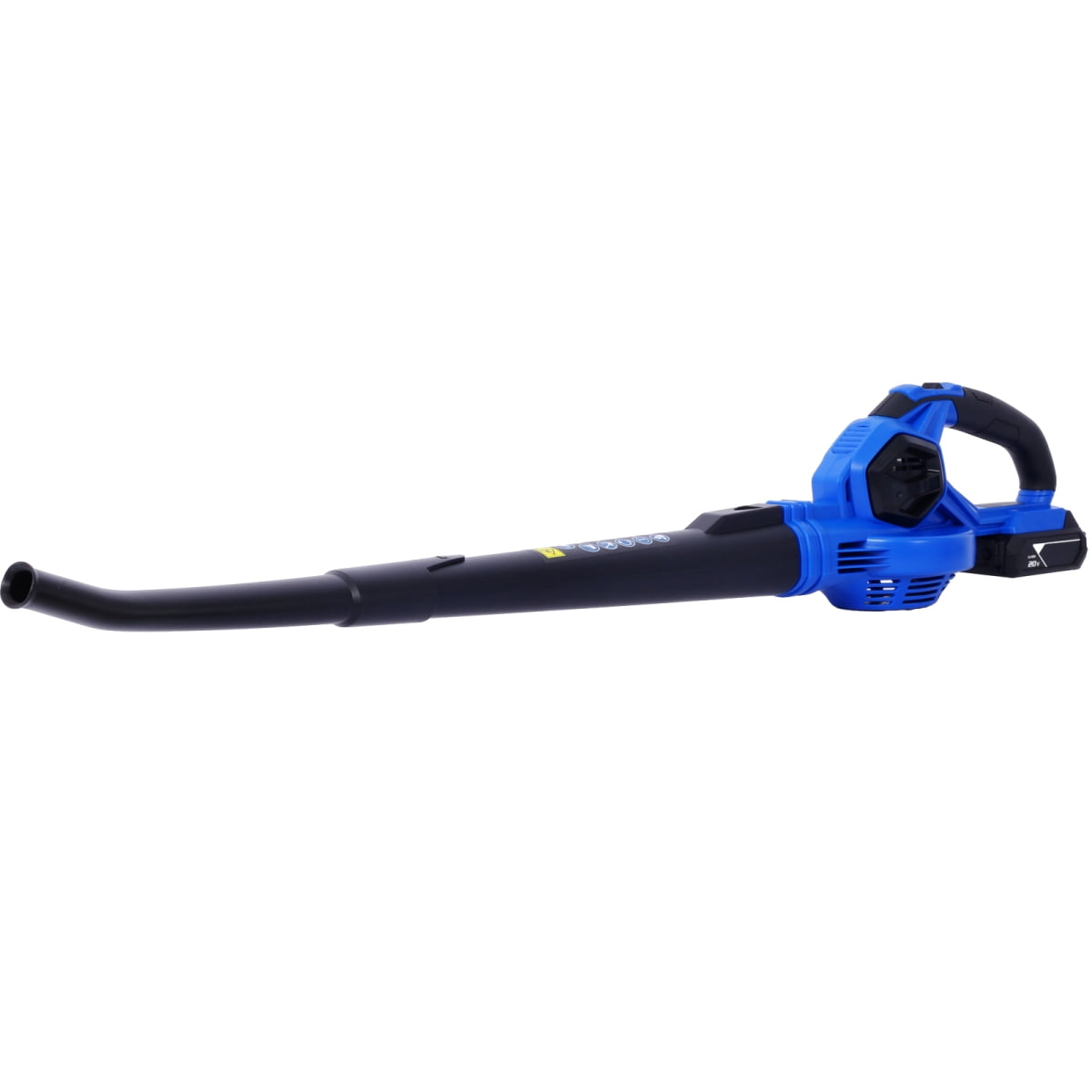 ZHICHUN 20V Cordless Leaf Blower with Battery & Charger 2 Speed Adjustable Electric Blower Lightweight Handheld Outdoor Cleaner for Lawn Patio Leaves and Snow Black Blue