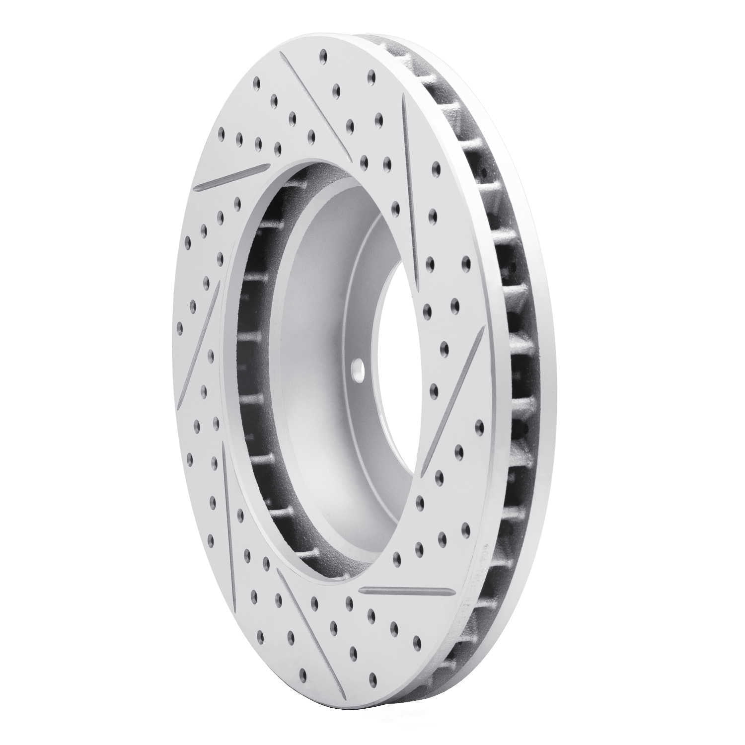 Dynamic Friction Company 830-76112L DFC Geoperformance Rotor - Drilled and Slotted