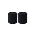 thumbnail image 1 of Yesbay 2Pcs Wristbands Absorb Sweat Towel Wrist Protector for Badminton Tennis Sport,Black, 1 of 8