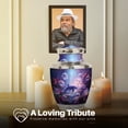 thumbnail image 4 of Yatskia Purple Dolphin Urn for Ashes for Women, Large Burial Urns for Human Ashes Adult Man, Mini Memorial Keepsake Urns for Adult Ash, (Tasty 10 Inch and 3 Inch), 4 of 8