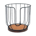 thumbnail image 3 of jifeng Coffee Holder Coffee Paper Storage Rack for Kitchen Countertop black, 3 of 9