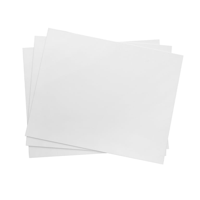 16x20 Plain White Canvases for Painting - 100% Cotton Unstretched