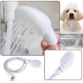 thumbnail image 4 of White Bath Sink Single Tap Shower Attachment Head Hose Spray -washing / Dresser Hair Pet - Push On Mixer Xxf, 4 of 5