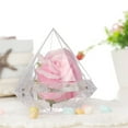 thumbnail image 4 of WINDLAND Wedding Party Home Clear Diamond Shape Transparent Plastic Candy Box Favor Decor, 4 of 15