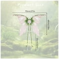 thumbnail image 2 of Meitianfacai Elven Butterfly Wing Thin Cicada Wing Fairy Accessory Set with Adjustable Straps for Festival Party Performance and Themed Celebrations (White), 2 of 7
