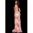 thumbnail image 2 of Women's Jovani Sequin Fitted Bodycon Sleeveless Slit Gown 26129 Orange And Purple Size 12 Orange/purple, 2 of 3