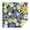 Navy Daisy Flower, variant on Yellow Daisy Flower Pattern Square Tablecloth,Waterproof Square Table Cover,Wipeable Spillproof Washable Table Cover for Home Kitchen Party Decor 52"x52"(132x132cm)
