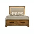 thumbnail image 2 of New Classic Furniture Talcott 5Pc Wood C King Bedroom Set w Chest in Honey/Brown, 2 of 10