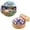C, variant on Glitter Mystery Dumpling Fidget Squeeze Ball with Steamer, Limited Stadium Edition Baseball Squishy Toy, Anxiety Relief Sensory Toy, Novelty Birthday & Holiday Gift, B