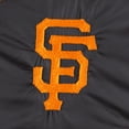 thumbnail image 4 of Men's G-III Sports by Carl Banks Black San Francisco Giants Splitter Soft Down Touch Full-Zip Hoodie Jacket, 4 of 4