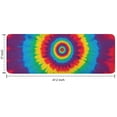 thumbnail image 7 of Colorful Rainbow Tie Dye Spiral Pattern Kitchen Rug Mat,Kitchen Runner Rugs Non Skid Washable,Decorative Kitchen Floor Mats for Kitchen,Sink,Laundry,17"x47.2", 7 of 7