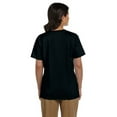 thumbnail image 2 of Hanes Women's Relaxed Fit Authentic Essentials Short Sleeve V-neck T-Shirt, 2 of 6