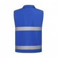 thumbnail image 6 of Teyfeniy Reflective Vests for Adult Breathable Mesh Liner Sleeveless High Vis Safety Vest Jackets Waistcoat Fishing Hiking Volunteer Full Zip Up Vest Tops with Pocket for Men Women Unisex, 6 of 6