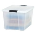 thumbnail image 6 of IRIS 60 Qt. Plastic Storage Bin with Lid, Stackable Storage Containers, Tote, 6 of 8