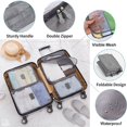 thumbnail image 3 of Bolsa De Equipaje De Viaje Organizador De Ropa Plegable Almacenamiento Conjunto, 3 of 4
