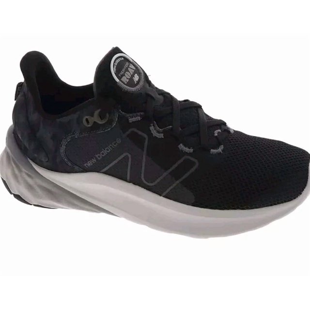 New Balance Fresh Foam Roav v2 Running Shoes Mens 11.5 New Black Silver Camo