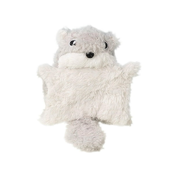 Juguete Para Gatos Y Perros Flying Squirrel Con Sonajero En El Interior Interactivo Y Con Sonido
