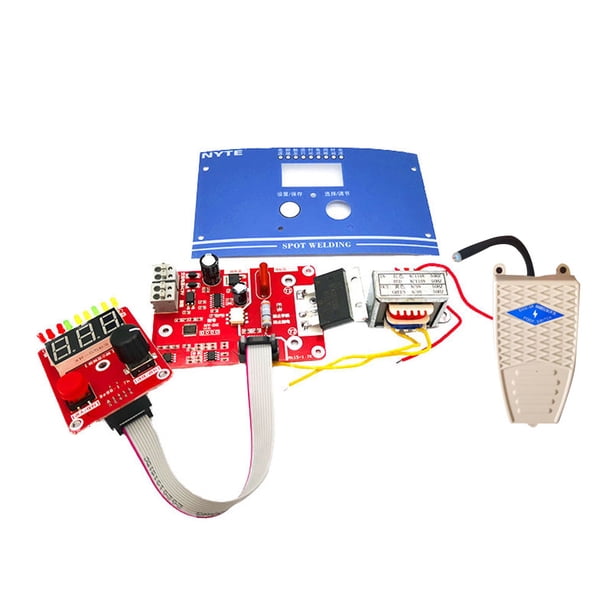 Control del controlador de soldadura por puntos de corriente de tiempo del codificador de doble pulso NY-D02