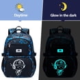 thumbnail image 2 of Mochila Bluboon para niños, camuflaje escolar, 17,5 L, 2 of 9
