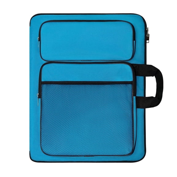 TreochtFun 15 In x 18 In x 4 In Fabric Artwork Portfolio Case