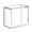 A, variant on Clear Acrylic Display Case Stackable Storage Bin For Collectibles (19x16.8x9cm)