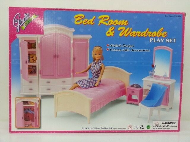 barbie wardrobe set