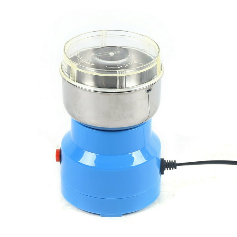 Miumaeov 150W Small Electric Grinder Machine Ultra Fine Dry Food Grinder for Coffee Bean, Size: 937 in, Blue