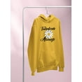 thumbnail image 3 of Fabulous Always Daisy Hoodie Women -Image by Shutterstock, Female 3X-Large, 3 of 4