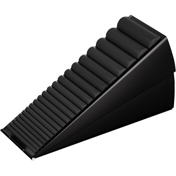 YQHWQ Higher door stop for door bottom Heavy duty stainless steel door stop Adjustable high wedge door stop spring Non-slip rubber Fits door gap