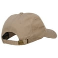 thumbnail image 4 of New York State Flag Map Embroidered Unstructured Washed Cap - Khaki OSFM, 4 of 5