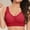 Red, variant on Minimizer Bras for Women Plus Size Full Coverage Supportive Comfort Bra Wireless Bras