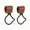 Brown, variant on Benoxine Baby Stroller Hooks Brown 2 Pack PU Leather Zinc Alloy Anti Slip Durable