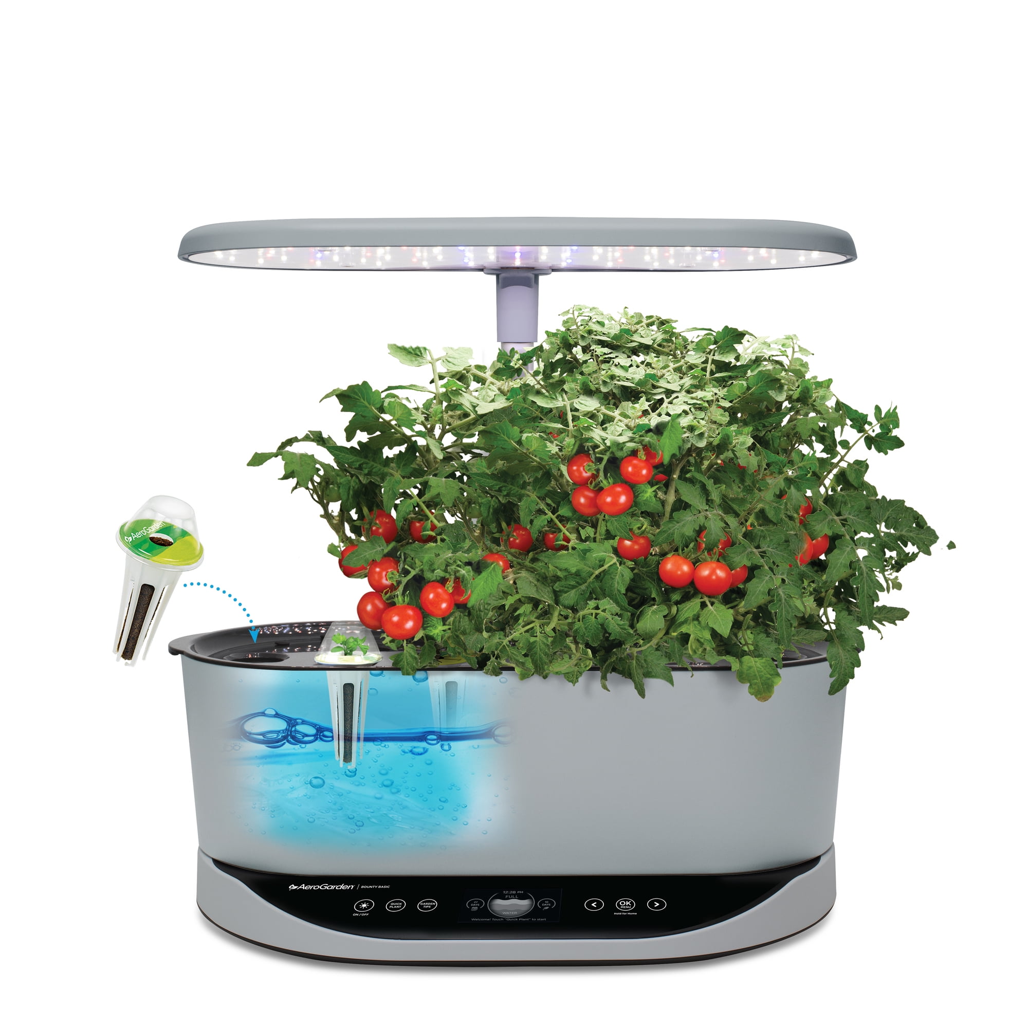 AeroGarden Bounty Basic Grey