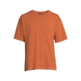 thumbnail image 4 of No Boundaries Mens Oversized Tee with Short Sleeves, 4 of 6