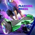 thumbnail image 4 of HOVERSTAR Hoverboard Chrome Color Flash Wheel with LED Light Self Balancing Wheel Electric Scooter （ HS2.0 version ）, 4 of 7