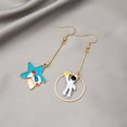 thumbnail image 4 of ADDHAT 1Par Aretes Colgantes Multicolor Para Mujer Accesorios Y Con Estilo, 4 of 7