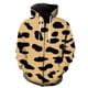 thumbnail image 4 of Sudadera con capucha y cremallera con estampado 3D de leopardo para hombre, moda Harajuku, textura de piel de animal, sudaderas de manga larga, ropa de calle, sudaderas de hip hop, 4 of 5