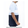 thumbnail image 4 of Playera George Talla G Polo con Franjas en Medio Azul, 4 of 4