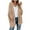 Khaki, variant on Women Fuzzy Popcorn Batwing Oversized Knit Cardigan Sweaters