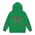 thumbnail image 5 of Long Sleeve Sweatshirts, Kids Graphic Hoodies Girls Casual Hoodies Hooded Sweatshirt for Girls Warm Winter Hoodies Preppy Cute Pullover Soft Fleece Hoodies, Green 130, 5 of 7