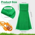 thumbnail image 2 of BlinkLLX 2 Pcs Cotton Sports Football Towel with Closure Pitching Football Sweat Towel for Sports Gym Men Women Accessories(Green,Classic), 2 of 13
