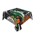 thumbnail image 2 of Wukai Dinosaur Skeleton Waterproof Tablecloth for Kitchen Dining, Fits Square Tables for 2-4 Seats -60"x60", 2 of 7