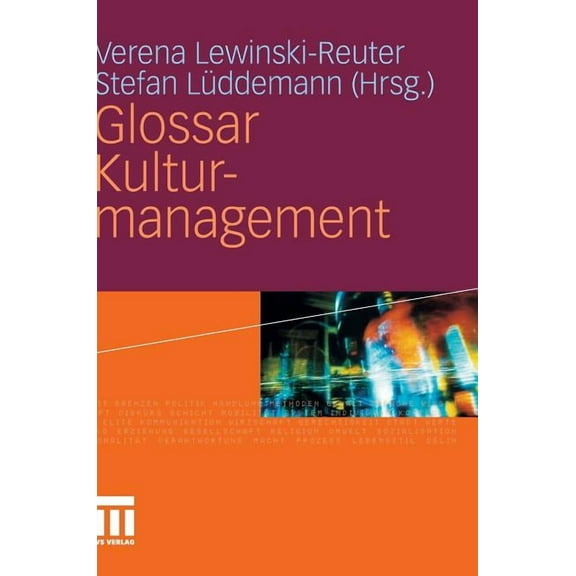 Glossar Kulturmanagement, (Hardcover)