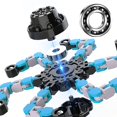 thumbnail image 4 of Fidget Spinner deformable - Descompresión Fingertip Spinner, cadena de bricolaje única para niños Cool Fidget Robot, alivio del estrés y juguetes contra la ansiedad para adultos y niños Namotu CZWJ-XM5-1, 4 of 6