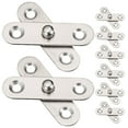 thumbnail image 1 of 8Pcs Door Hinges Hidden Door Hinges Stainless Steel Hinge 360 Degree Rotatable Hinges, 1 of 9