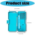 thumbnail image 3 of Compactly Reversible Electric Screwdriver Set 42Pieces/set Bits for Efficient Home Office and Outdoor Repairs, 3 of 8