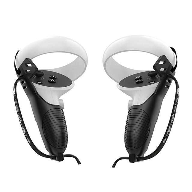 Cubierta De Agarre Del Controlador Táctil Con Muñequera Ajustable Funda Protectora De Manija Anti-Lanzamiento Para Oculus Quest 2 Accesorios Yuarrent EL012521-00