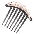 thumbnail image 4 of Pearl Hair Side Comb Hair Comb Clip Wedding Bride Hair Accessory Decorative Comb, 4 of 9